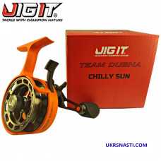 Катушка зимняя Jig It & Hearty Rise Team Dubna Chilly Sun LH леворучная